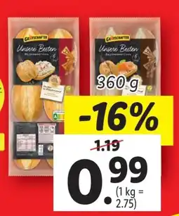 Lidl Grafschafter Unsere Besten Brötchen Angebot