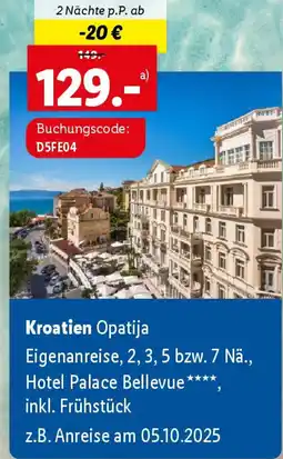 Lidl Kroatien Opatija Angebot