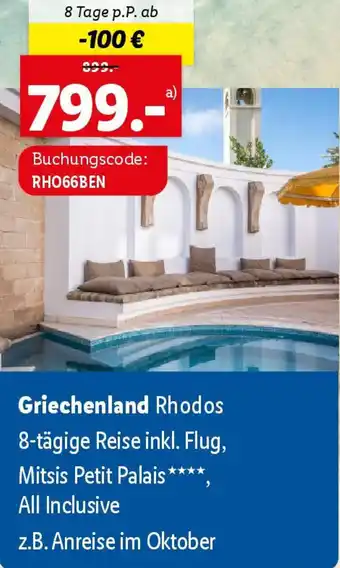 Lidl Griechenland Rhodos Angebot