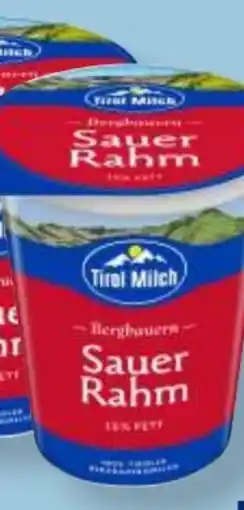 MPreis Tirol Milch Sauerrahm Angebot