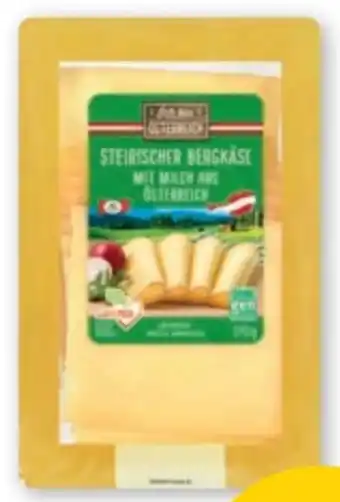 PENNY Ich bin Österreich Steirischer Bergkäse Angebot