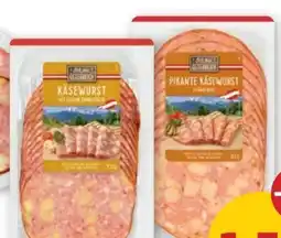 PENNY Ich bin Österreich Pikante Käsewurst Angebot