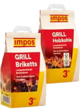 Lagerhaus Impos Grillkohle Angebot