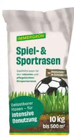 Lagerhaus Immergrün Rasensamen Spiel und Sport Angebot