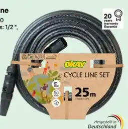 Lagerhaus Okay Gartenschlauch-Set Cycle Line Angebot