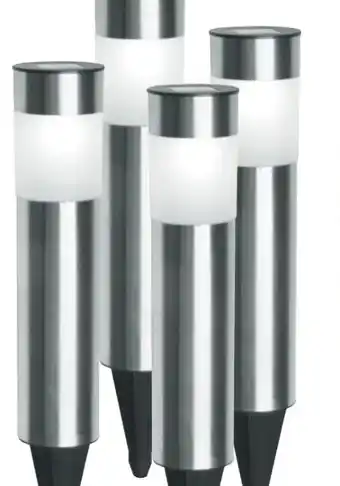 Lagerhaus Impos LED-Solarleuchten-Set Onyx Angebot