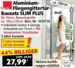 Norma Aluminium-Fliegengittertür- Bausatz SLIM PLUS Angebot