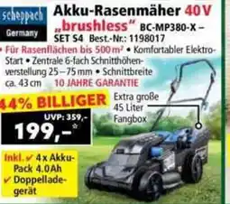 Norma Akku-Rasenmäher Angebot