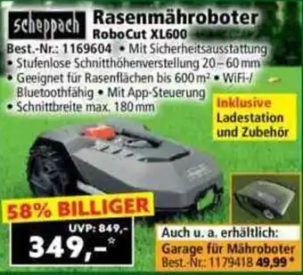 Norma Rasenmähroboter RoboCut Angebot