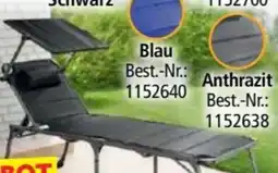 Norma Solax-Sunshine Alu-Komfort-Sonnenliege Angebot