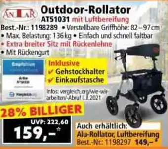 Norma Outdoor-Rollator Angebot