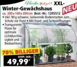 Norma Winter-Gewächshaus Angebot
