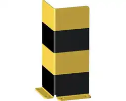 Hornbach Rammschutz-L-Winkel Stahl 160 x 400 x 140 mm, 140 mm , 0,4 m, schwarz/gelb Angebot