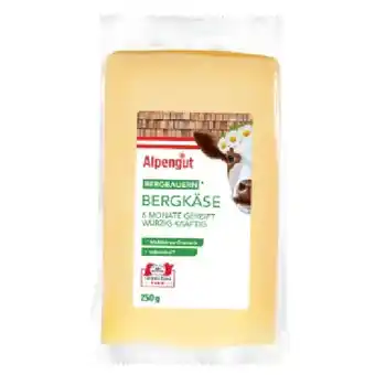 Lidl Bergbauern Bergkäse im Stück Lidl Angebot
