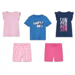 Lidl Kleinkinder T-Shirt/​Radler-Leggings 99 bis 128 Lidl Angebot