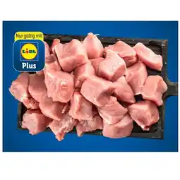 Lidl Frisches Schweinefleisch gewürfelt Lidl APP Preis Angebot