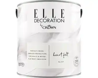 Hornbach ELLE Decoration Wandfarbe Matt No. 621 Heart Felt 2,5 L Angebot