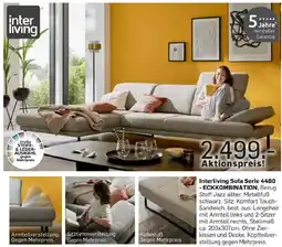 Möbel Ludwig Interliving sofa serie 4460 -eckkombination Angebot
