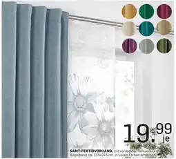 Möbel Ludwig Samt-fertigvorhang Angebot