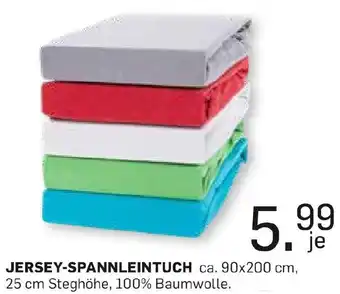 Möbel Ludwig Jersey-spannleintuch Angebot