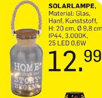 Möbel Ludwig Solarlampe Angebot