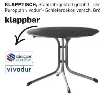Möbel Ludwig Klapptisch Angebot