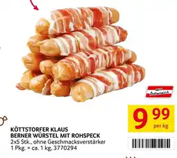 Transgourmet Köttstorfer klaus berner würstel mit rohspeck Angebot