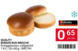 Transgourmet Quality burger bun brioche Angebot