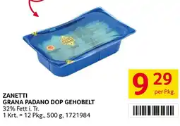 Transgourmet Zanetti grana padano dop gehobelt Angebot