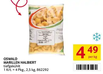 Transgourmet Oswald marillen halbiert Angebot
