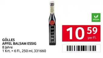 Transgourmet Gölles apfel balsam essig Angebot