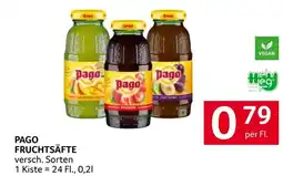 Transgourmet Pago fruchtsäfte Angebot