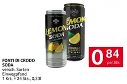Transgourmet Fonti di crodo soda Angebot
