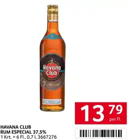 Transgourmet Havana club rum especial 37,5% Angebot