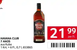 Transgourmet Havana club 7 anos Angebot