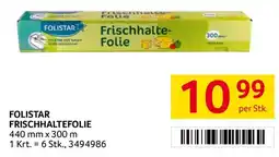 Transgourmet Folistar frischhaltefolie Angebot