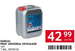 Transgourmet Durgol prof. universal entkalker Angebot