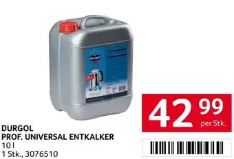 Transgourmet Durgol prof. universal entkalker Angebot