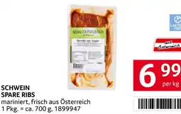 Transgourmet Schwein spare ribs Angebot