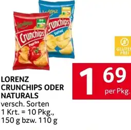 Transgourmet Lorenz crunchips oder naturals Angebot