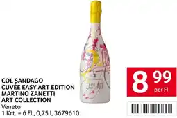 Transgourmet Col sandago cuvée easy art edition martino zanetti art collection Angebot