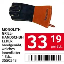 Transgourmet Monolith grill- handschuh leder Angebot
