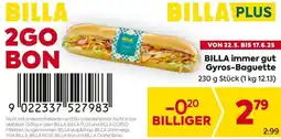 Billa Billa 2go bon Angebot