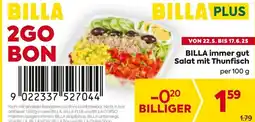 Billa Billa 2go bon Angebot