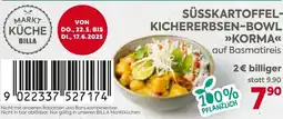 Billa Süsskartoffel- kichererbsen-bowl Angebot