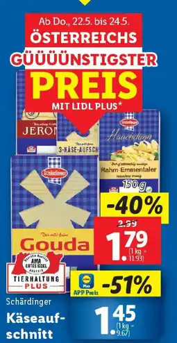 Lidl Käseauf-schnitt Angebot