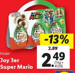 Lidl Joy 3er Super Mario Angebot