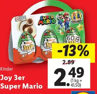 Lidl Joy 3er Super Mario Angebot