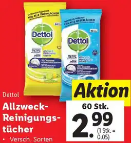 Lidl Allzweck Reinigungs tücher Angebot