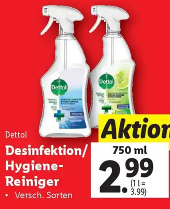Lidl Desinfektion/ Reiniger Angebot